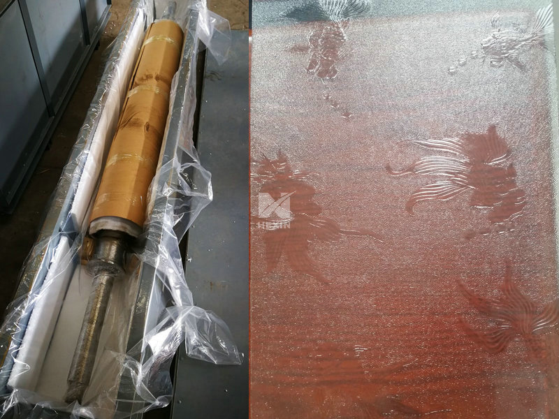 embossing rollers for cast glass producers worldwidely