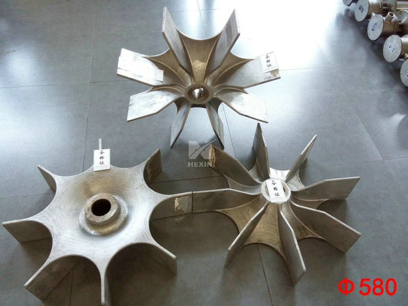 Alloy cast fans OD580 for Aichelin furnace