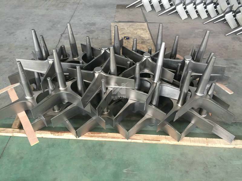Cast alloy fans for Ipsen furnace