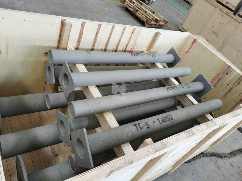 Centrifugal cast radiant tubes 