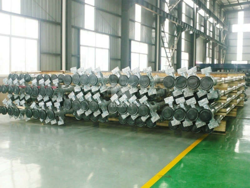 Tubes n harps for reformer furnaces