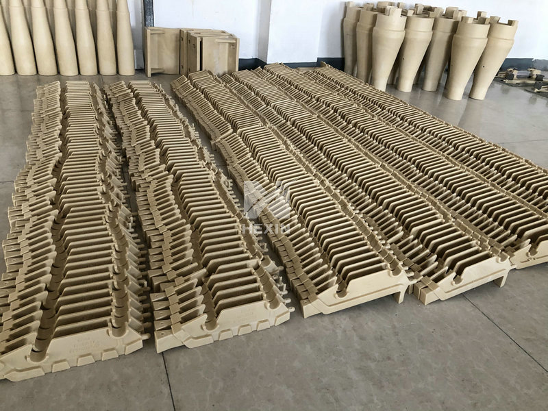 wax pattern for air and water cooled grate bars