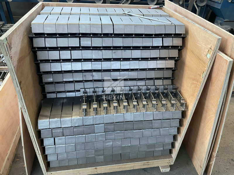 water cooled grate blocks