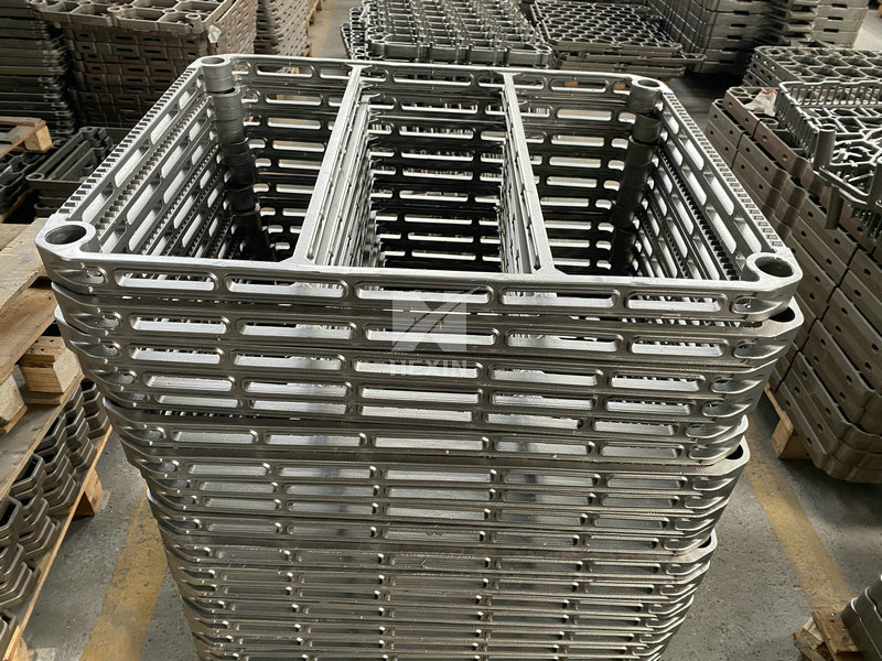 Cast racks for gear fixture