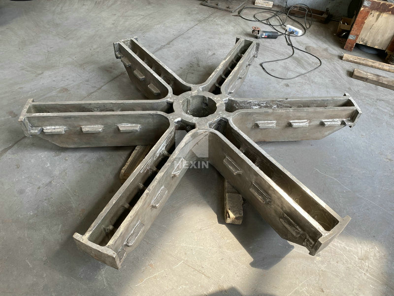 cast carrier for pit furnace
