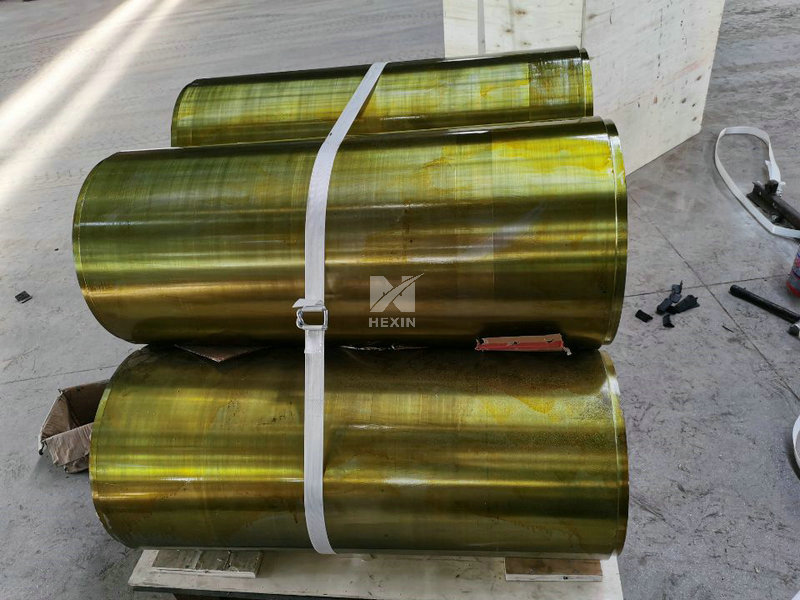 Abrasion resistant slurry spools packing