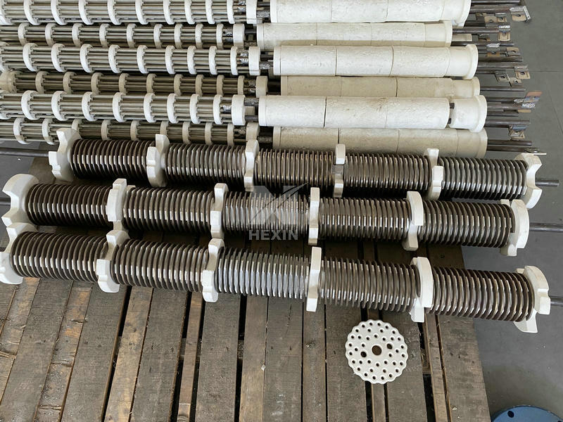 radiant heater with ribbon elements 