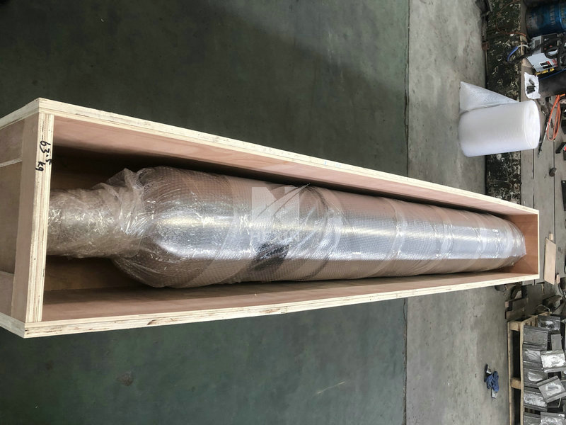 Cast rotary retort packed