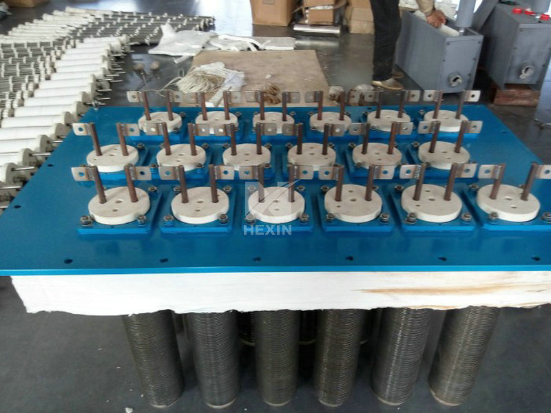 rack process heaters with air circulation