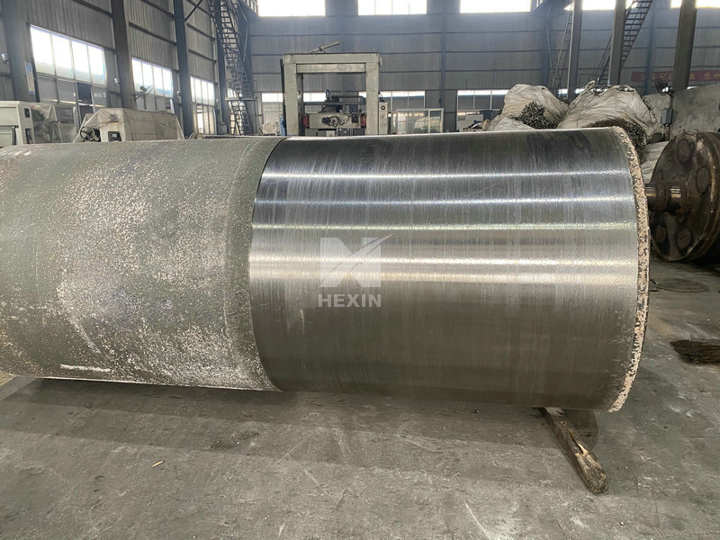 half machined centrifugal casting tubes