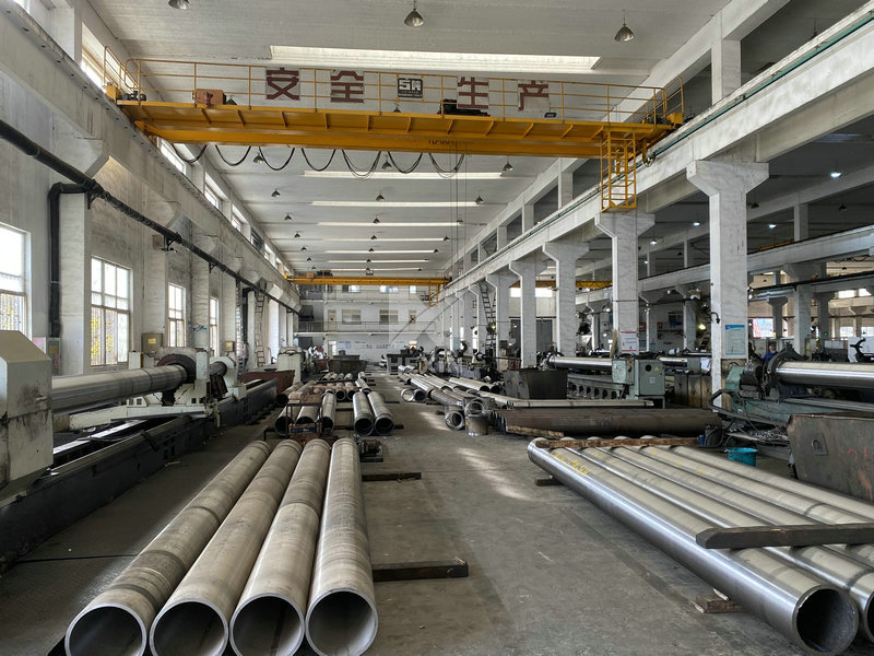 corner of machining workshop  