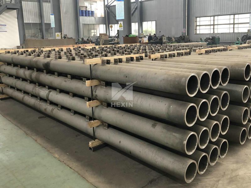 guide pipes produced by  centrifugal casting