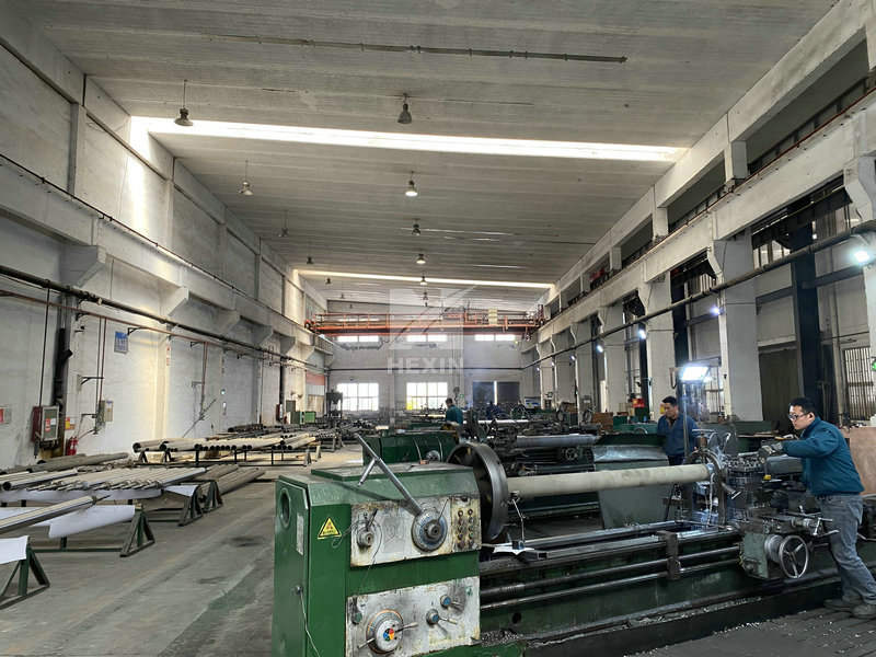 corner of machining workshop