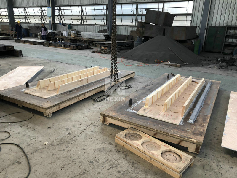 wooden mould  for tube sheets 