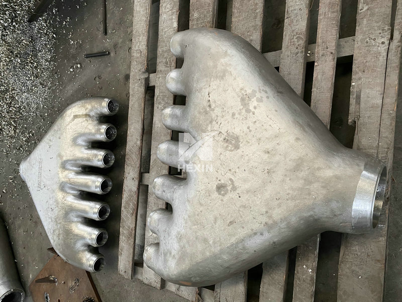 cast and machined manifolds castings