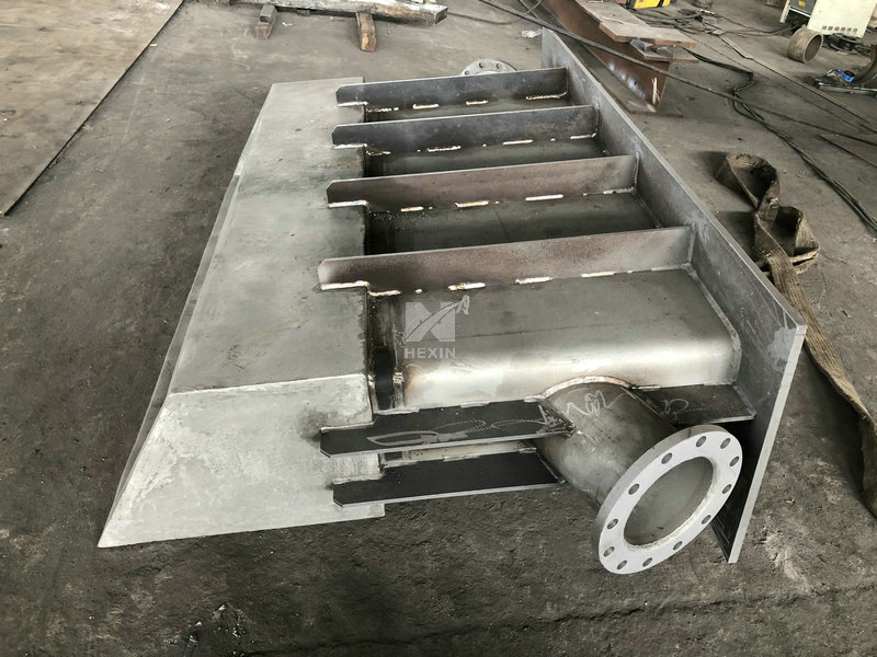 Sand casting snout CF3M Galvalume line.