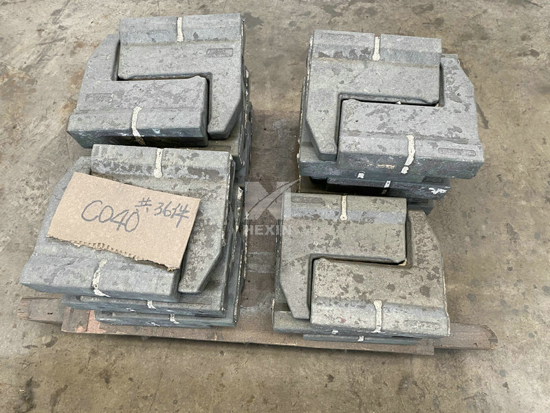 Cobalt alloy rider bars as cast condition