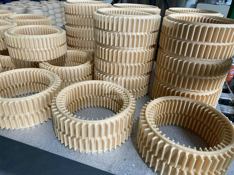  Cast recuperator elements wax pattern