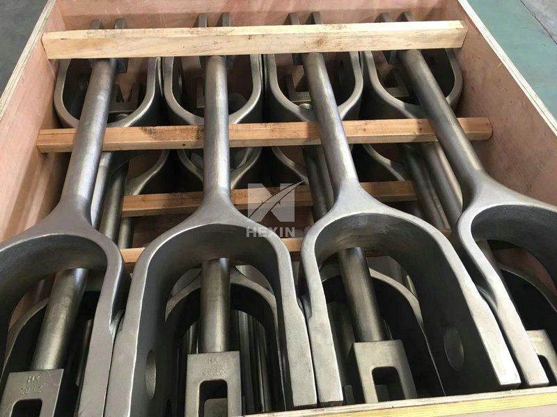 Cast hanger fulled packed