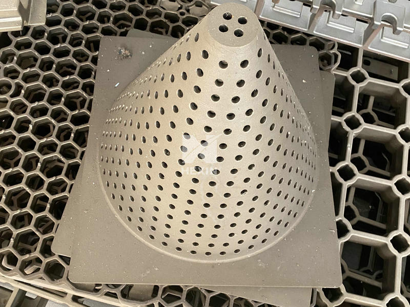 Catalyst Cones with heat resisting alloys