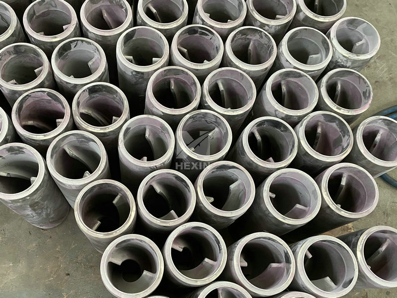 Static Casted Twisted Tube for petrochemical 