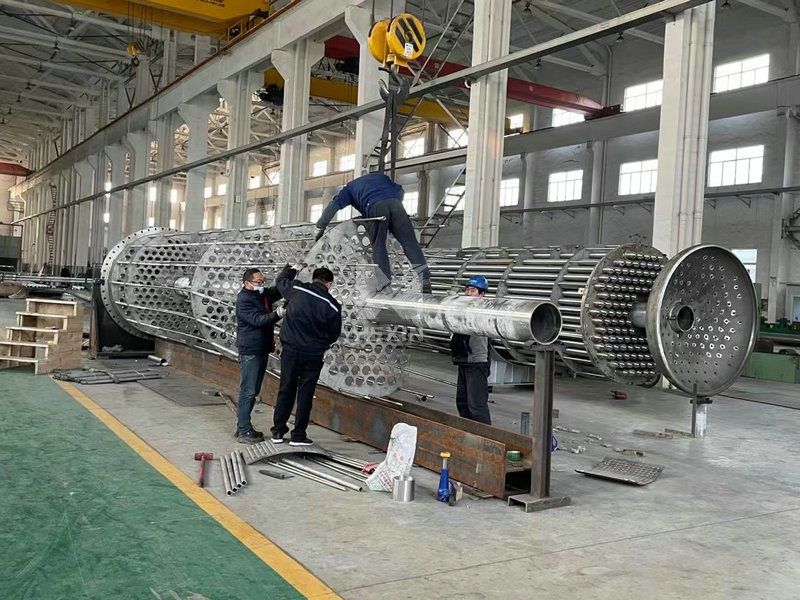 ASME Heat exchanger assembly