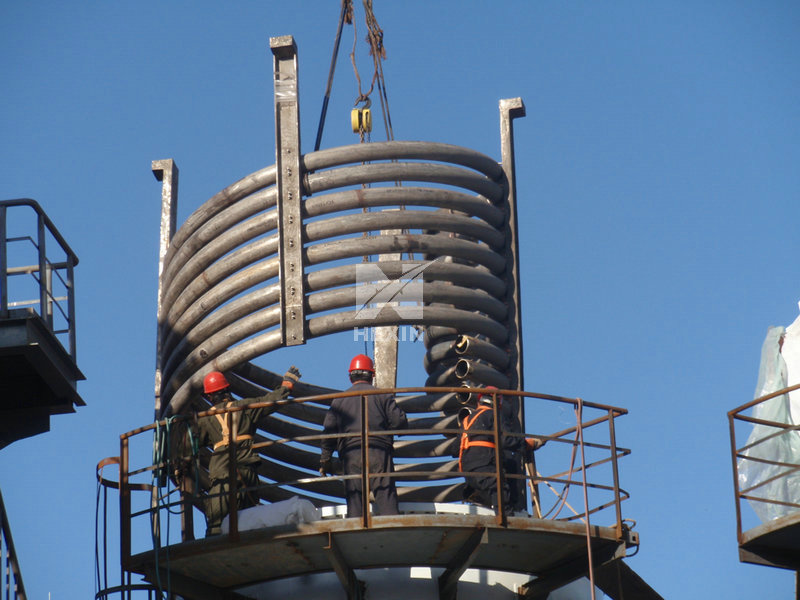 Installation for Coil of coal to methanol heating furnace