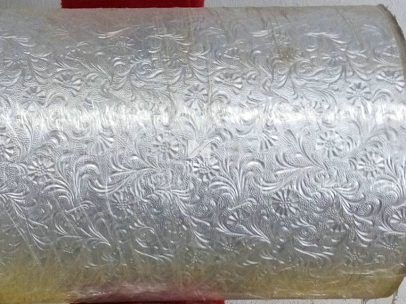 embossing roller for patterned glass