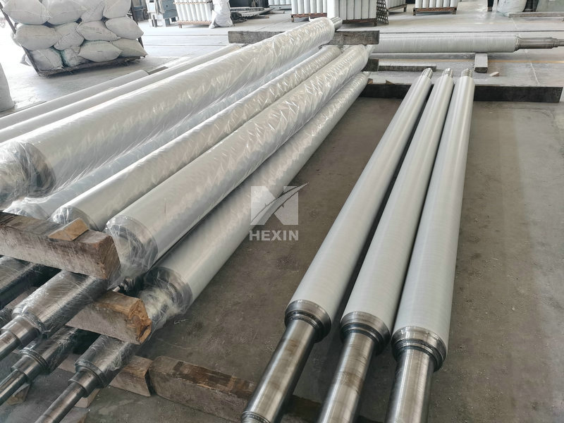 heat resistant fiber rollers for float glass annealing lehr 