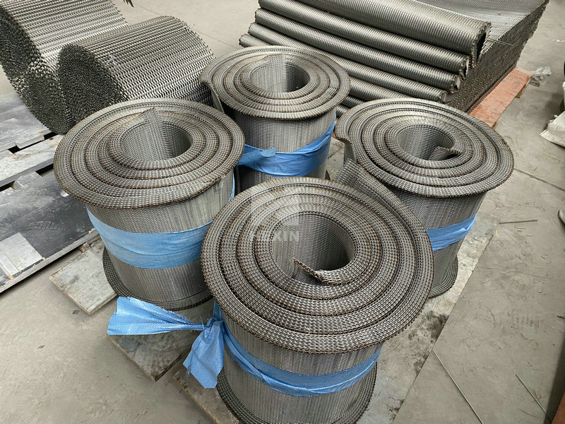 High Temperature Wire Mesh Conveyor Belt