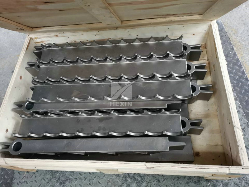 Investment cast fixed beams