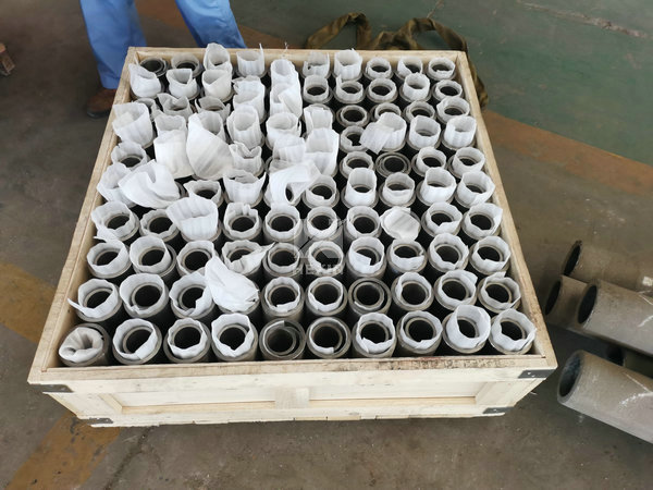 centrifugal cast pipes machined 