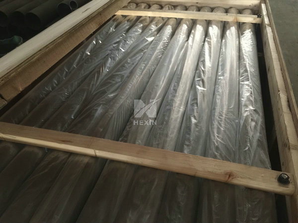 centrifugal casting pipes packed 