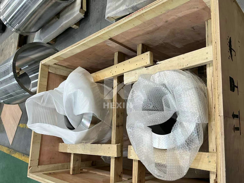 conical drum casing packed