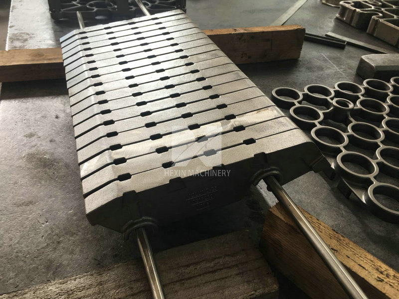 4.2 Incinerator grate bars assembly test