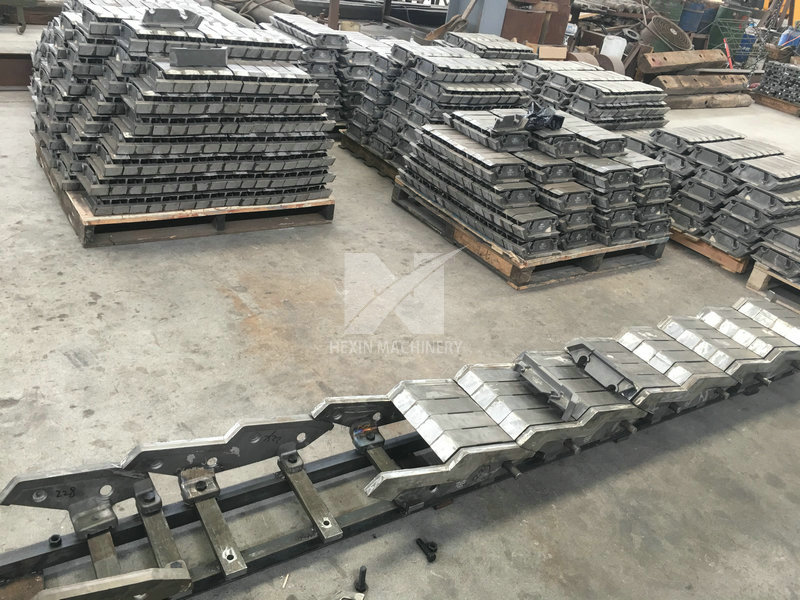 4.3  Assembly test for incineration grate blocks 