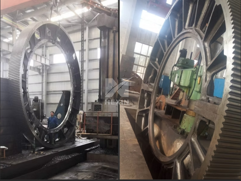 Girth Gear under production 