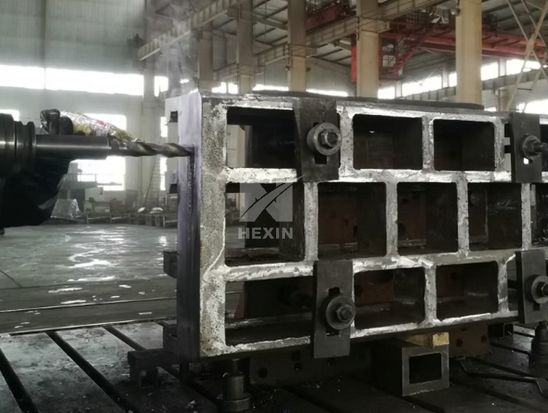 Pallet Cart Frame under machining