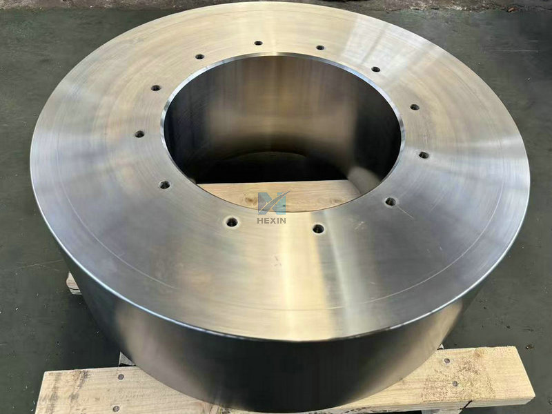 1.4  rough machined forged hub for hydro power plant_1
